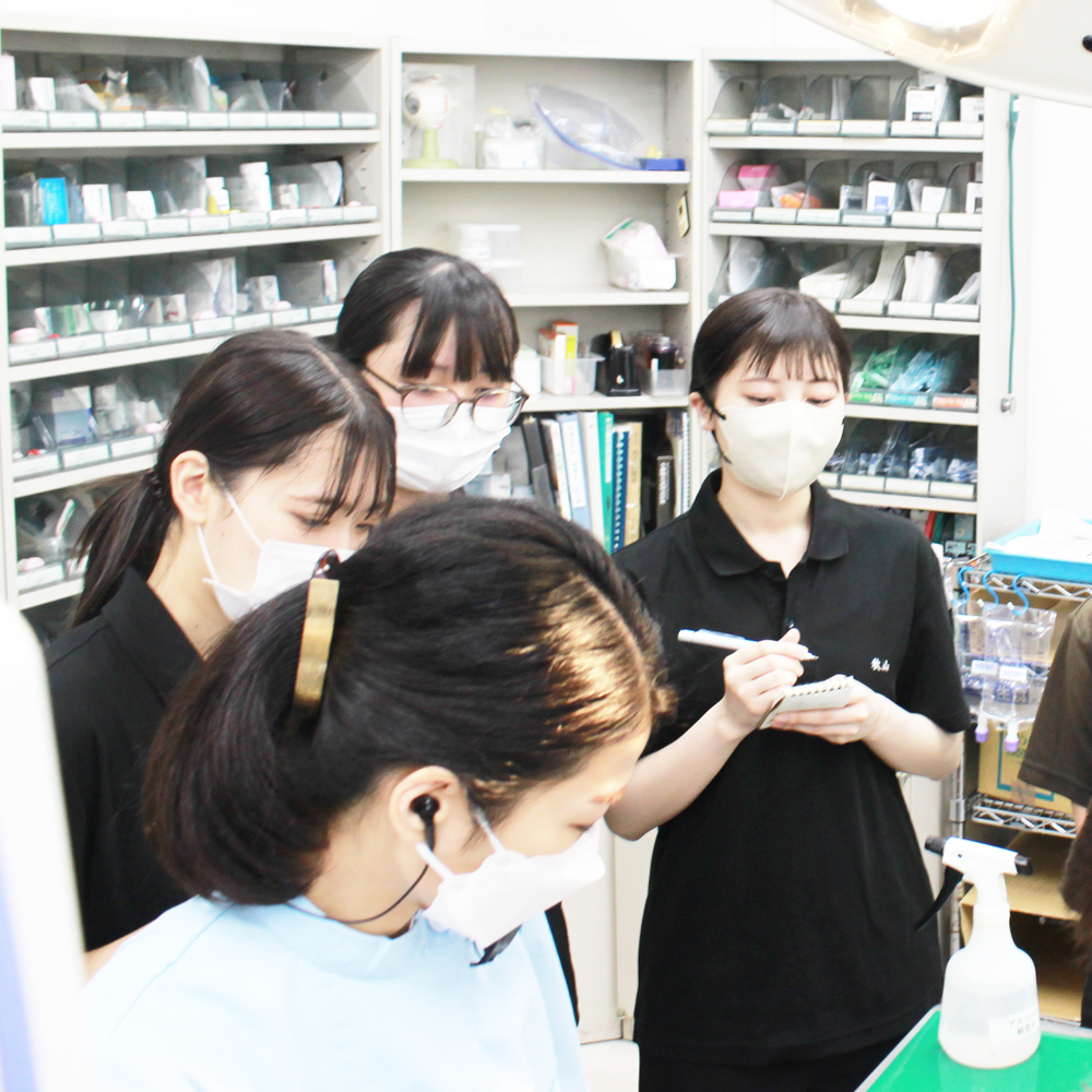 歯石除去の処置を勉強！